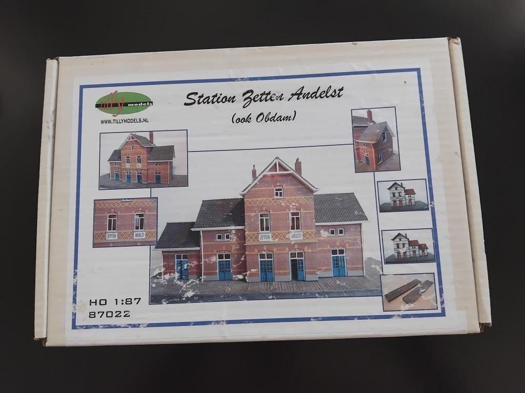 Station Zetten/Andelst HO Tilly models nr.87022, Hobby en Vrije tijd, Modeltreinen | H0, Overige merken, Gelijkstroom of Wisselstroom