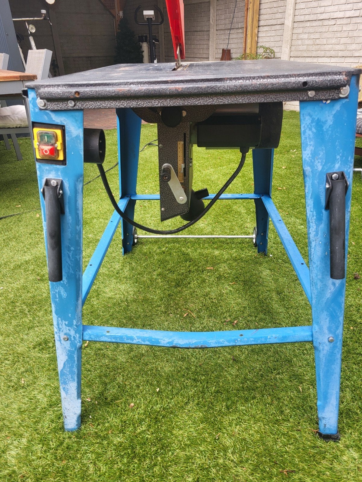 zaagtafel, Doe-het-zelf en Verbouw, Werkbanken, Ophalen, Gebruikt, Minder dan 70 cm