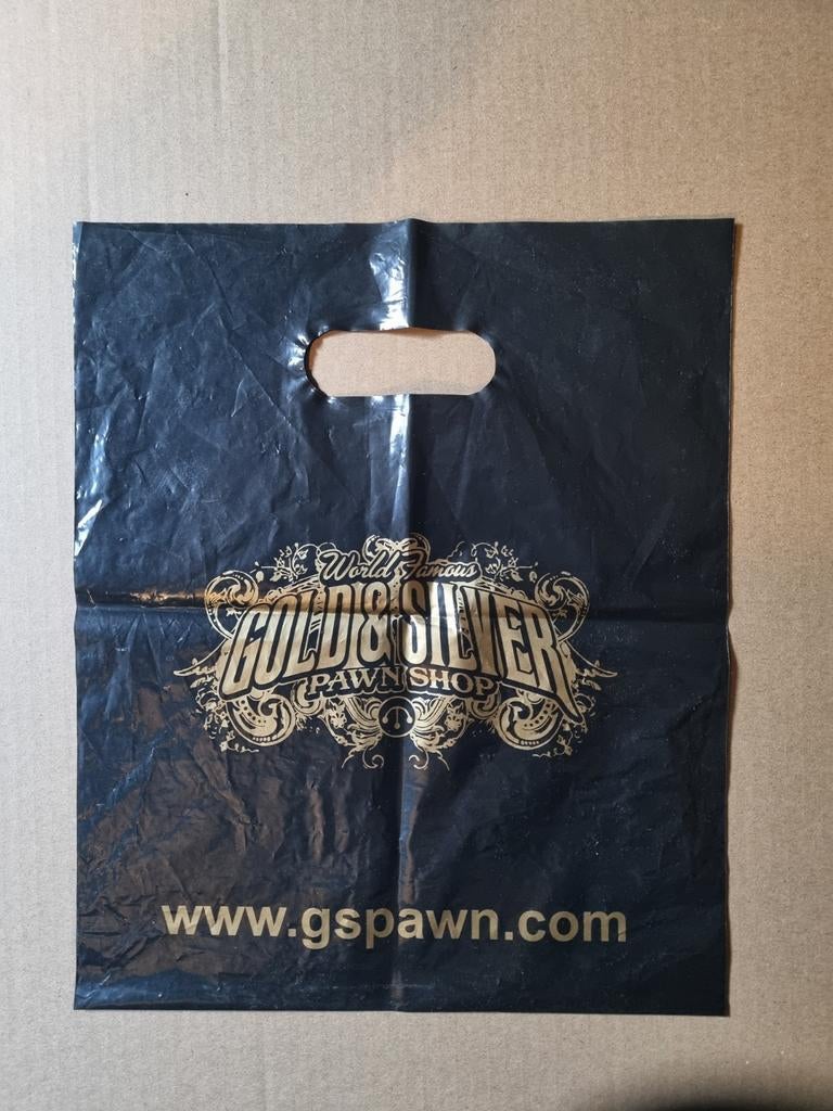 Gold&Silver pawn shop plastic tasje, Ophalen of Verzenden, Zo goed als nieuw
