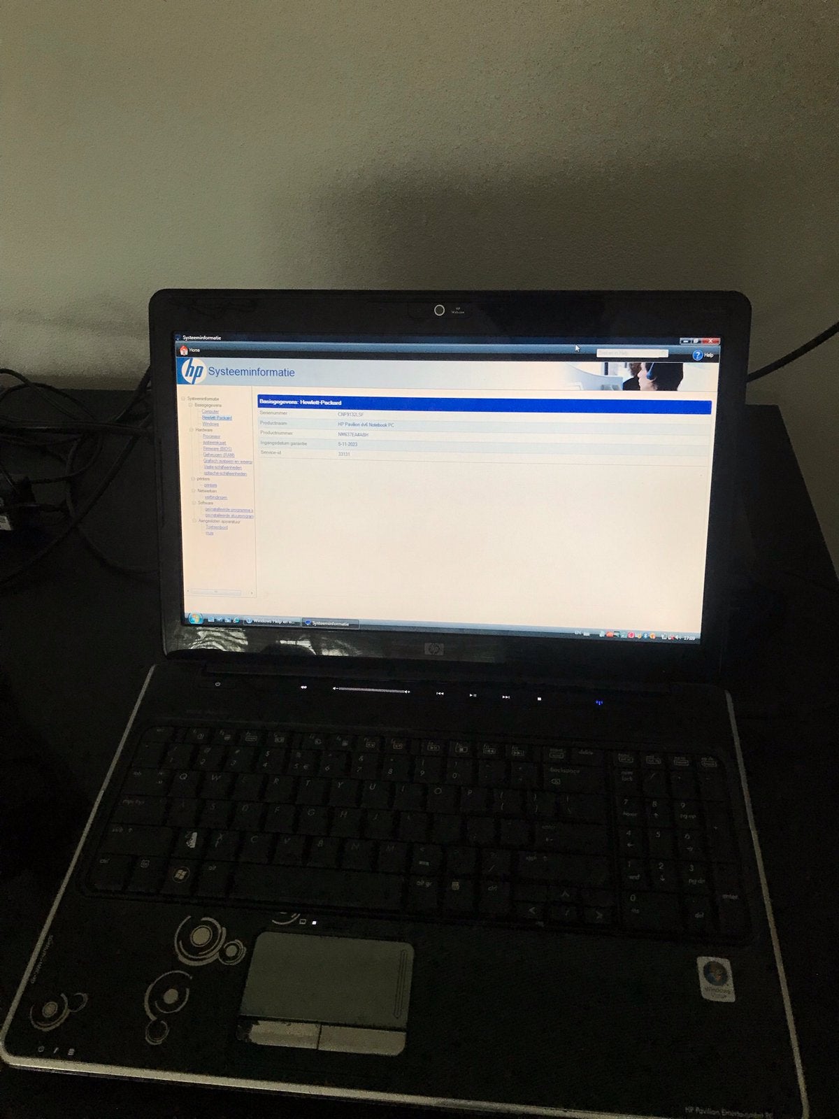 Hp notebook pavilion laptop zwart geen apple dell microsoft, Ophalen of Verzenden, Gebruikt, 15 inch, 2 tot 3 Ghz