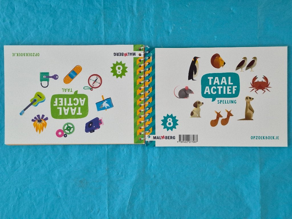 Taal actief -Versie 5 -Taal - Spelling – Groep 8 –Opzoekboek, Boeken, Ophalen of Verzenden, Zo goed als nieuw, Overige niveaus