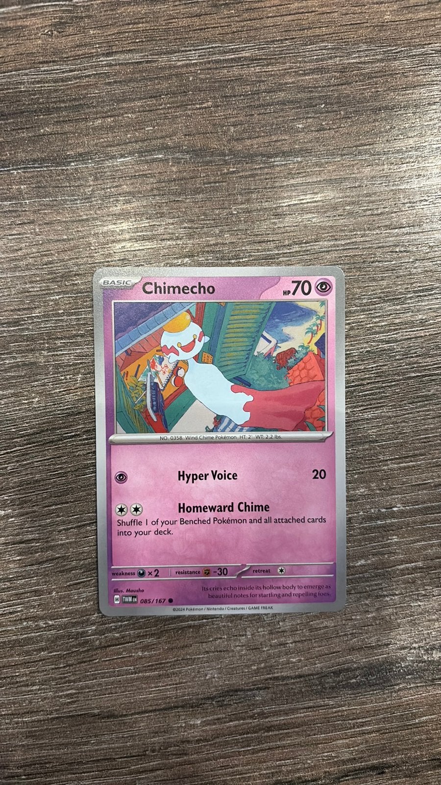TWM Chimecho 085/167, Ophalen of Verzenden, Zo goed als nieuw