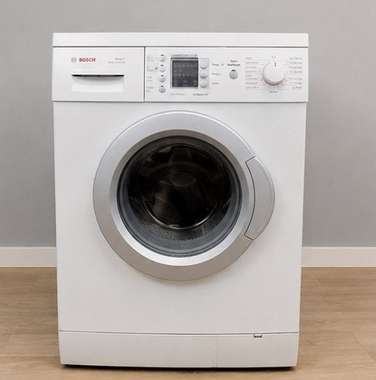 Bosch Maxx 7 green collection wasmachine, Zo goed als nieuw, Voorlader, 85 tot 90 cm, 1200 tot 1600 toeren