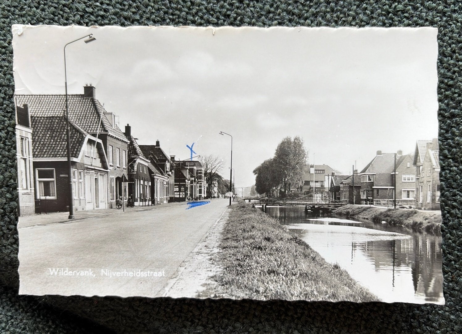 Ansichtkaart Wildervank Nijverheidsstraat, Ophalen of Verzenden, 1960 tot 1980, Gelopen, Groningen