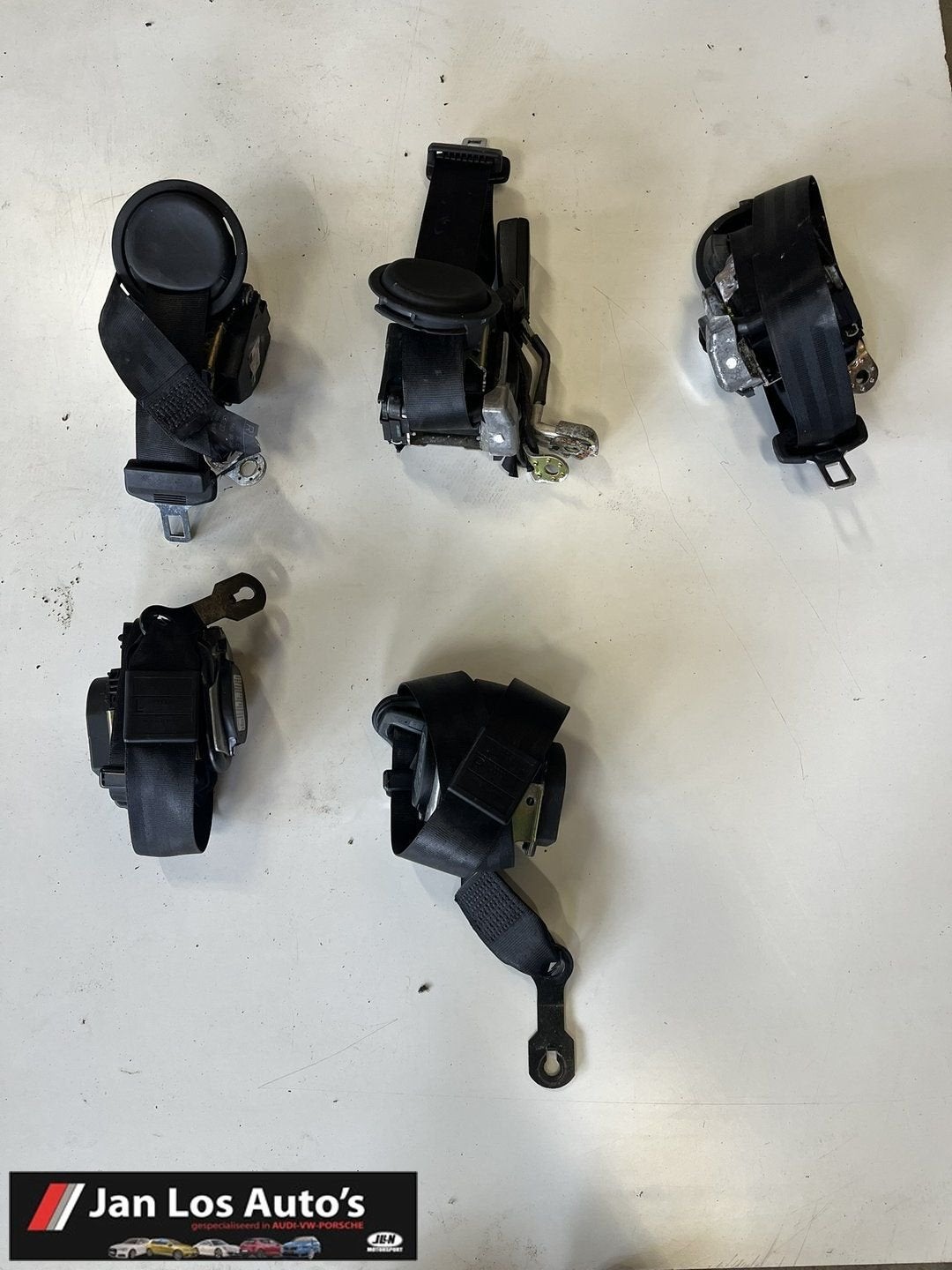 Gordel set 5 Audi A8 D2 4D0857805C 4D0857705AB, Auto-onderdelen, Interieur en Bekleding, Gebruikt, -, -, -