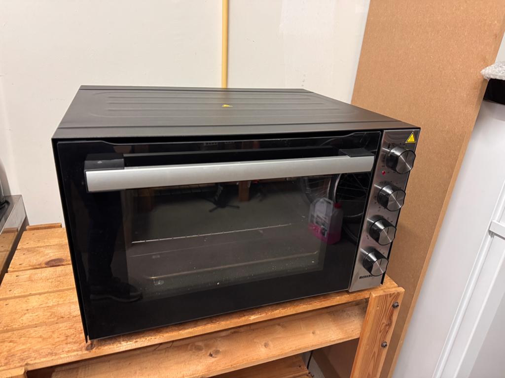 Oven elektrisch vrijstaand 70 ltr, Witgoed en Apparatuur, Ophalen, Minder dan 45 cm, Overige merken, Hete lucht