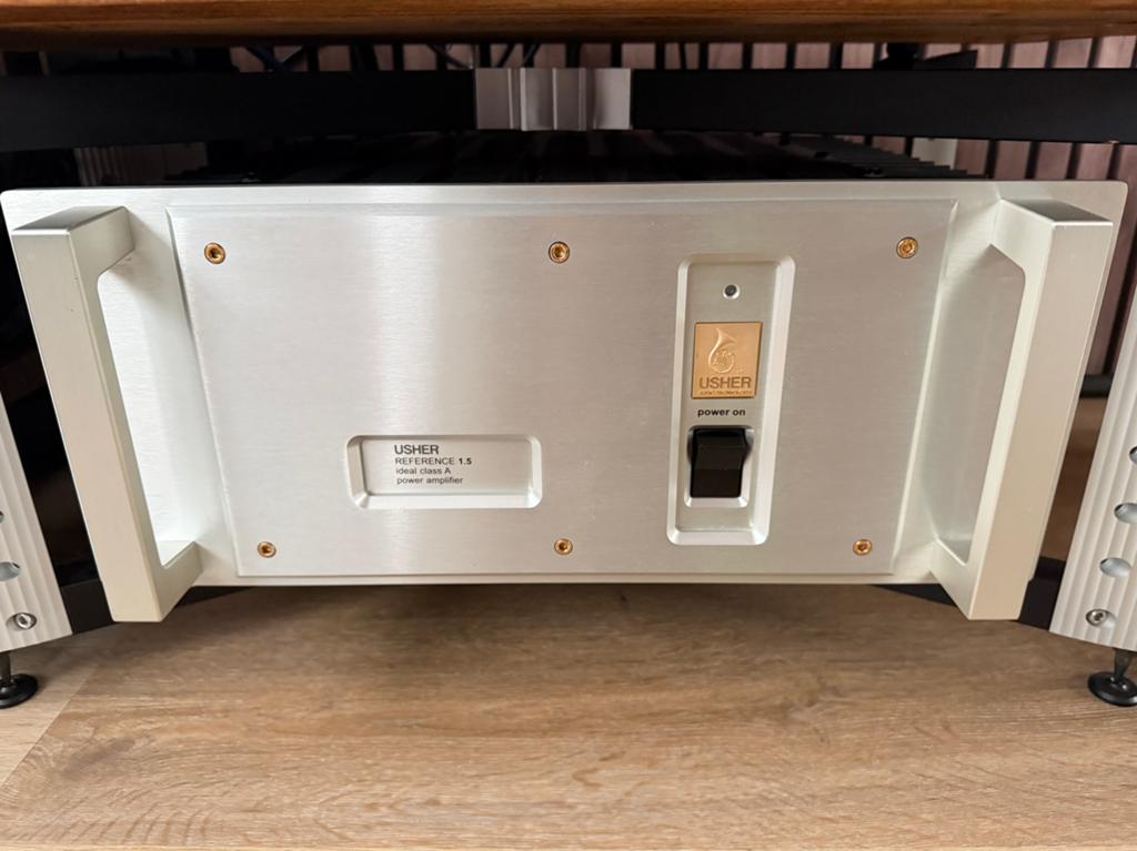 Usher Reference 1.5 klasse A eindversterker, Audio, Tv en Foto, Versterkers en Receivers, Ophalen, Zo goed als nieuw, 120 watt of meer