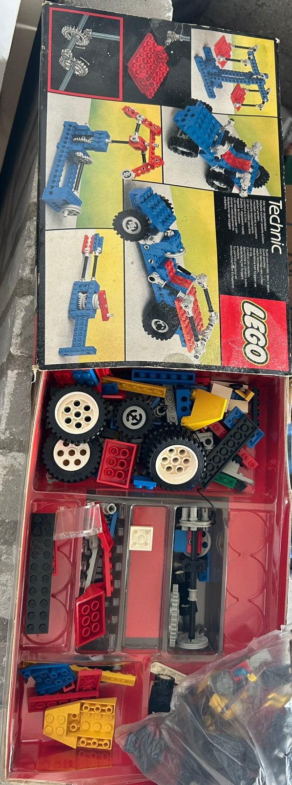 LEGO Technic vintage jaren ’80 met originele doos –, Kinderen en Baby's, Speelgoed | Duplo en Lego, Ophalen of Verzenden, Zo goed als nieuw