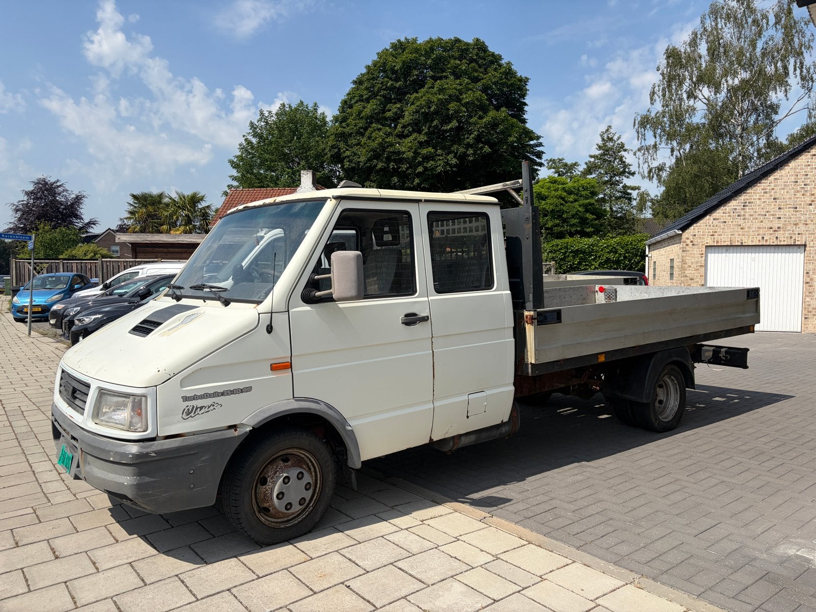 Iveco TurboDaily 35-10 2.8 TD 1999 DC openlaadbak, Auto's, Bestelauto's, Particulier, Iveco, Diesel, Handgeschakeld, Ophalen