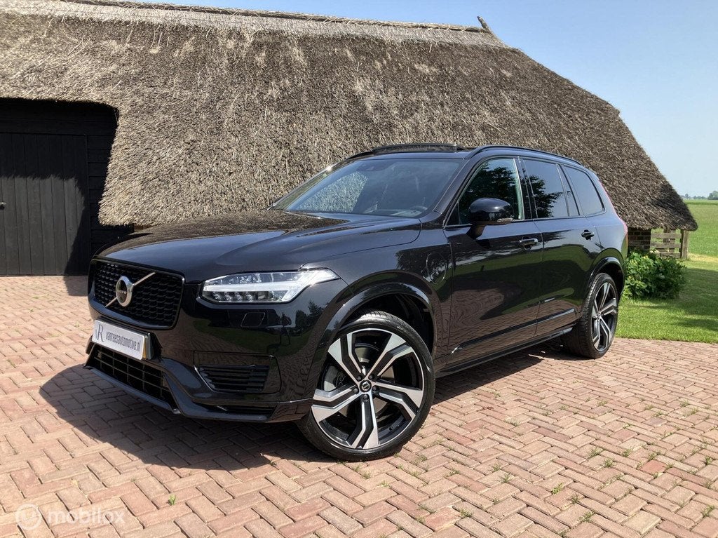 Volvo XC90 2.0 T8 AWD R-Design PlugIn Polestar Engin.7 pers., 4 cilinders, 7 stoelen, Zwart, Bedrijf