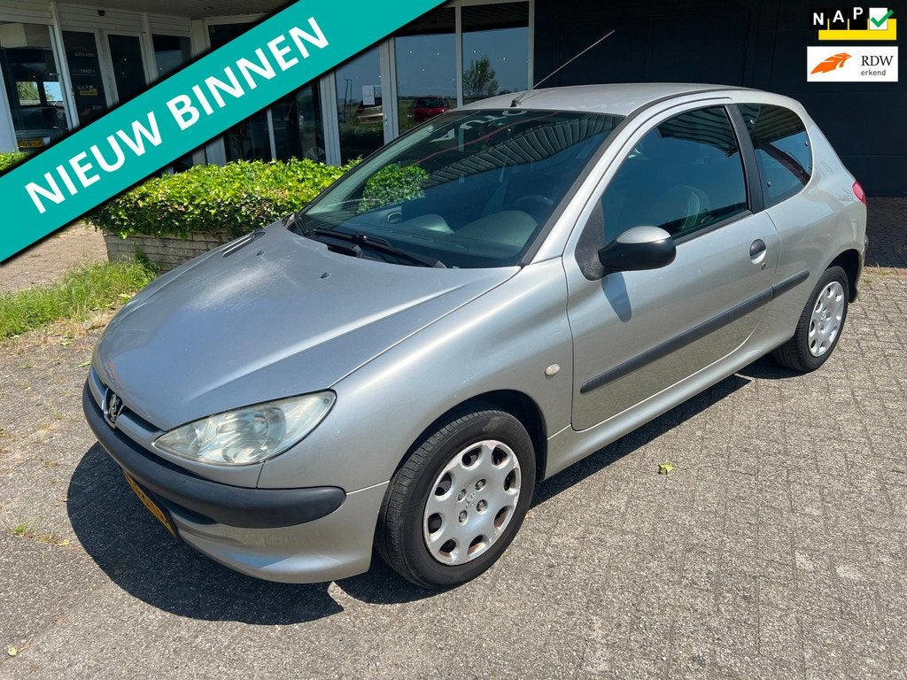 Peugeot 206 1.4 Pop' Art AIRCO IJSKOUD APK+NAP, Auto's, Peugeot, Bedrijf, Te koop, Airconditioning, Elektrische buitenspiegels