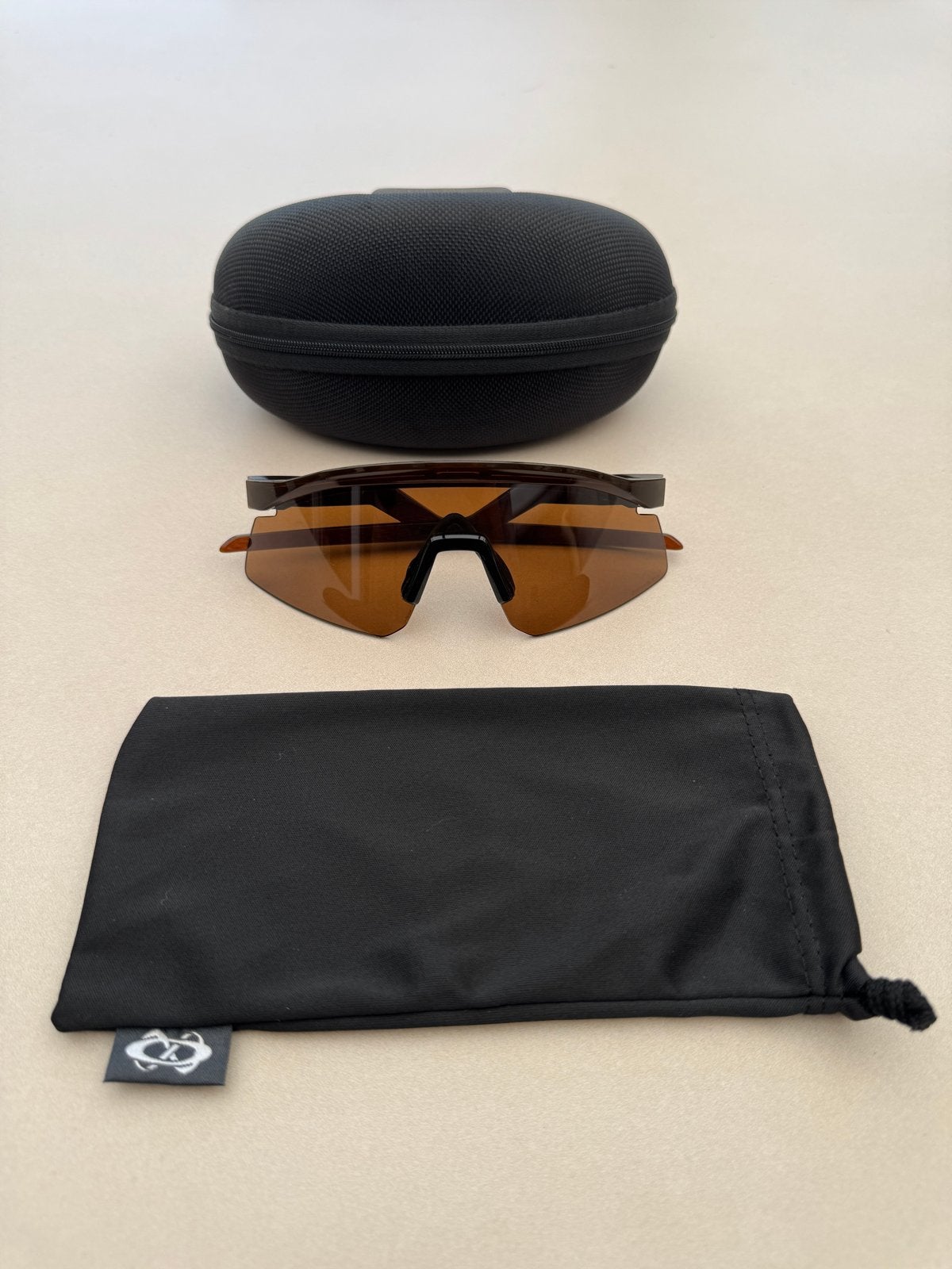 Oakley Hydra Z.G.A.N. Rootbeer Zonnebril, Zonnebril, Bruin, Ophalen of Verzenden, Zo goed als nieuw