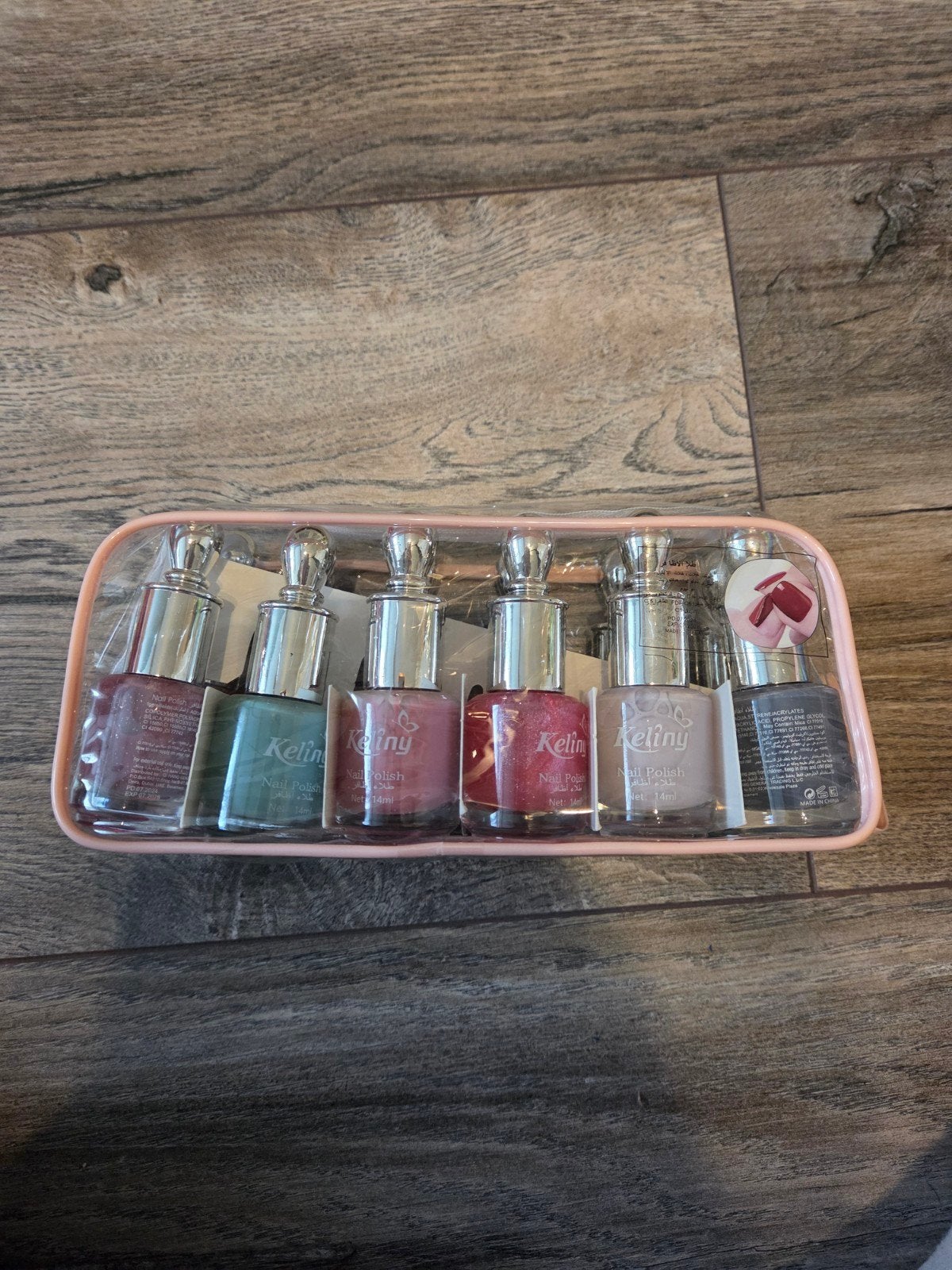 Keling Peel Off Nagellak Set - Diverse Kleuren, Overige kleuren, Nieuw, Ophalen of Verzenden, Handen en Nagels