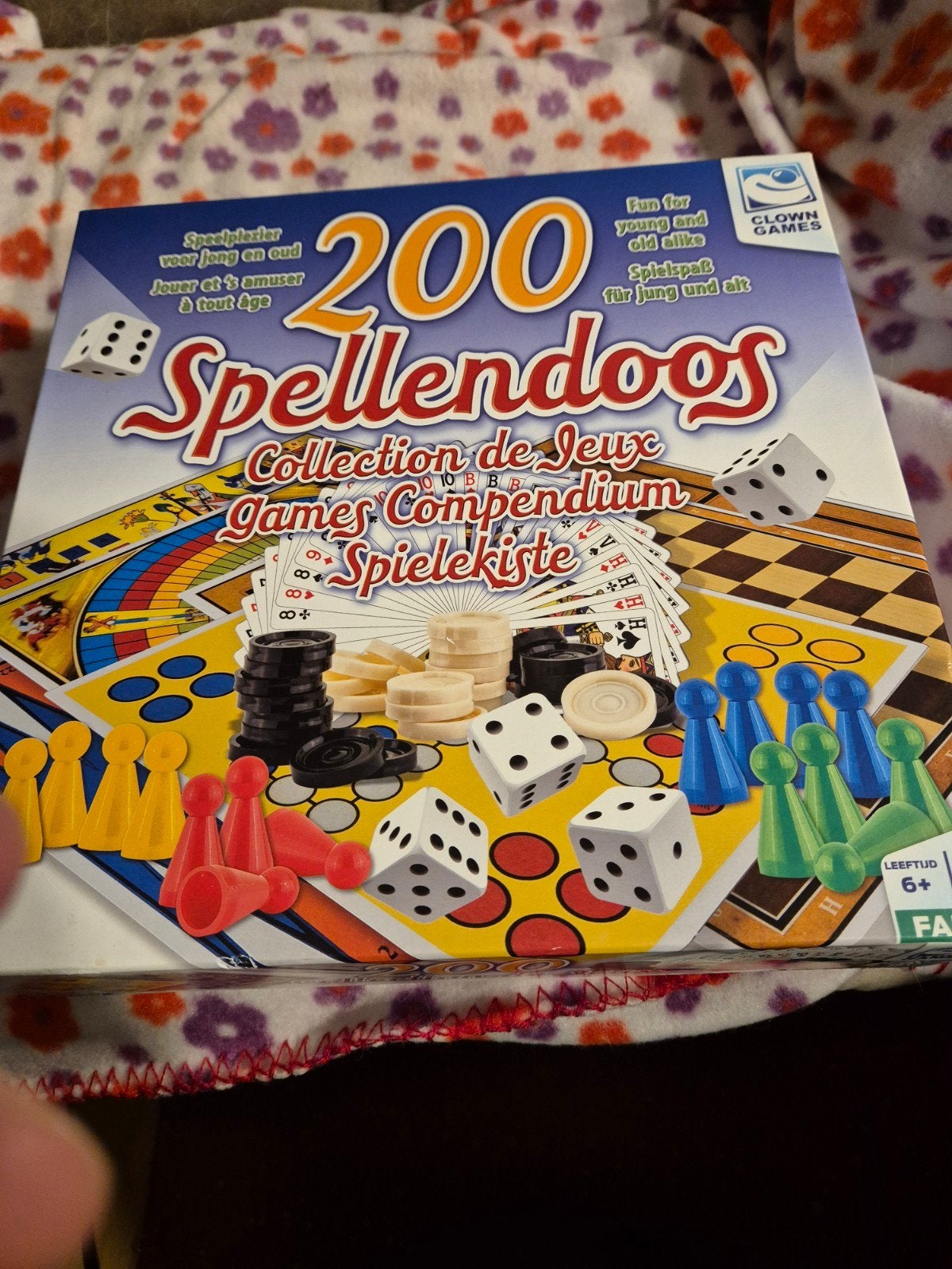 200 Spellendoos - Complete Spellenverzameling, Vijf spelers of meer, Ophalen of Verzenden, Gebruikt, Goliath Games