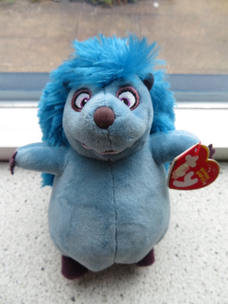 Egel egeltje Ferdinand Cuatro TY Beanie Babies, Overige typen, Blauw, Ophalen of Verzenden, Klein (minder dan 20 cm)