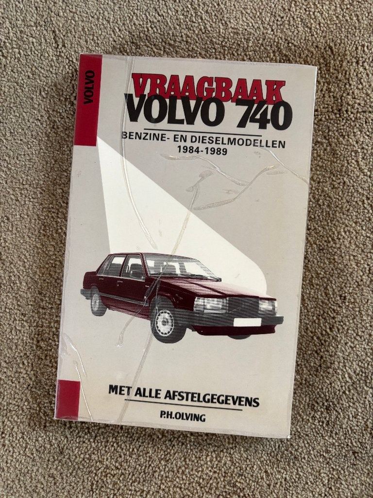 Vraagbaak Volvo 740, Ophalen of Verzenden