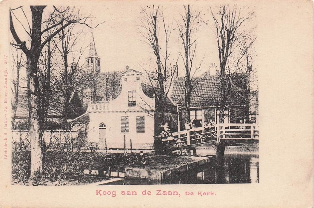 703-462-029 Koog aan de Zaan De Kerk, Verzenden, Voor 1920, Noord-Holland