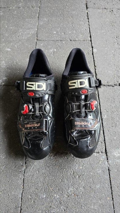 Sidi Dragon Carbon SRS fietsschoenen, Fietsen en Brommers, Fietsaccessoires | Fietskleding, Gebruikt, Heren, Schoenen, Overige maten