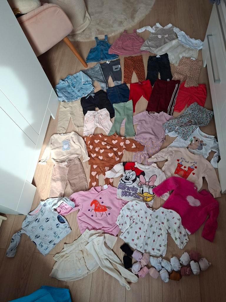 Groot pakket meisjeskleding,  babykleding, bundel. Maat 68, Ophalen of Verzenden, Zo goed als nieuw, Maat 68