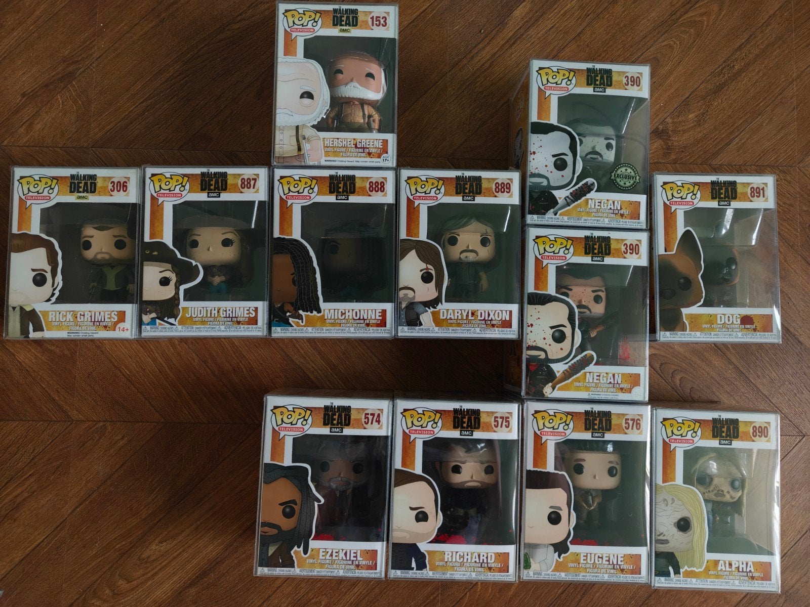 Funko Pop! The Walking Dead Collectie, Ophalen of Verzenden, Zo goed als nieuw
