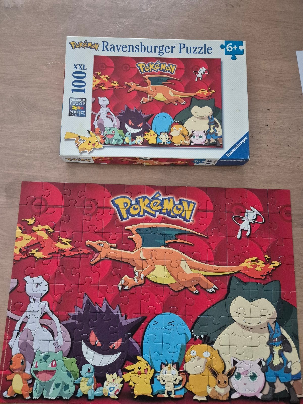 Pokemon puzzel 6+, Ophalen, Meer dan 50 stukjes, Zo goed als nieuw, 6 jaar of ouder