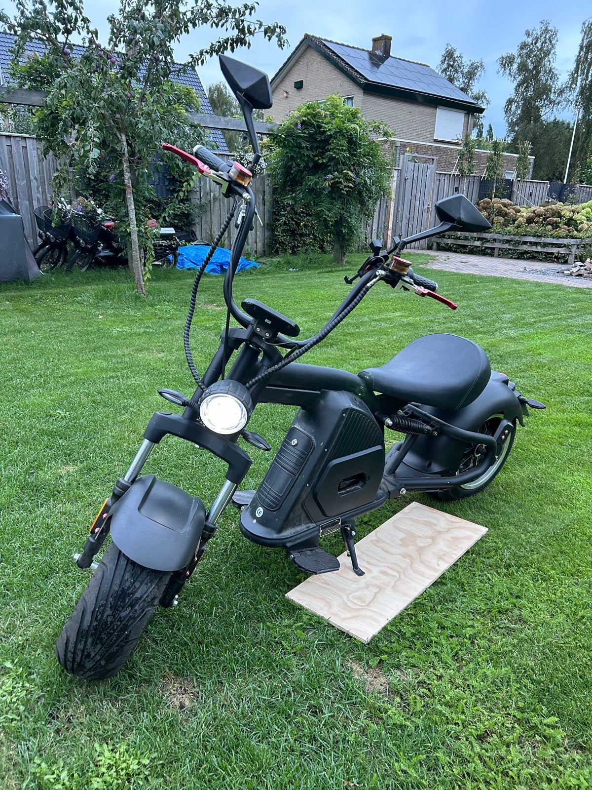 Mangosteen M8 E-chopper - Zo goed als nieuw (2023), Fietsen en Brommers, Elektrische fietsen, Ophalen of Verzenden, Zo goed als nieuw