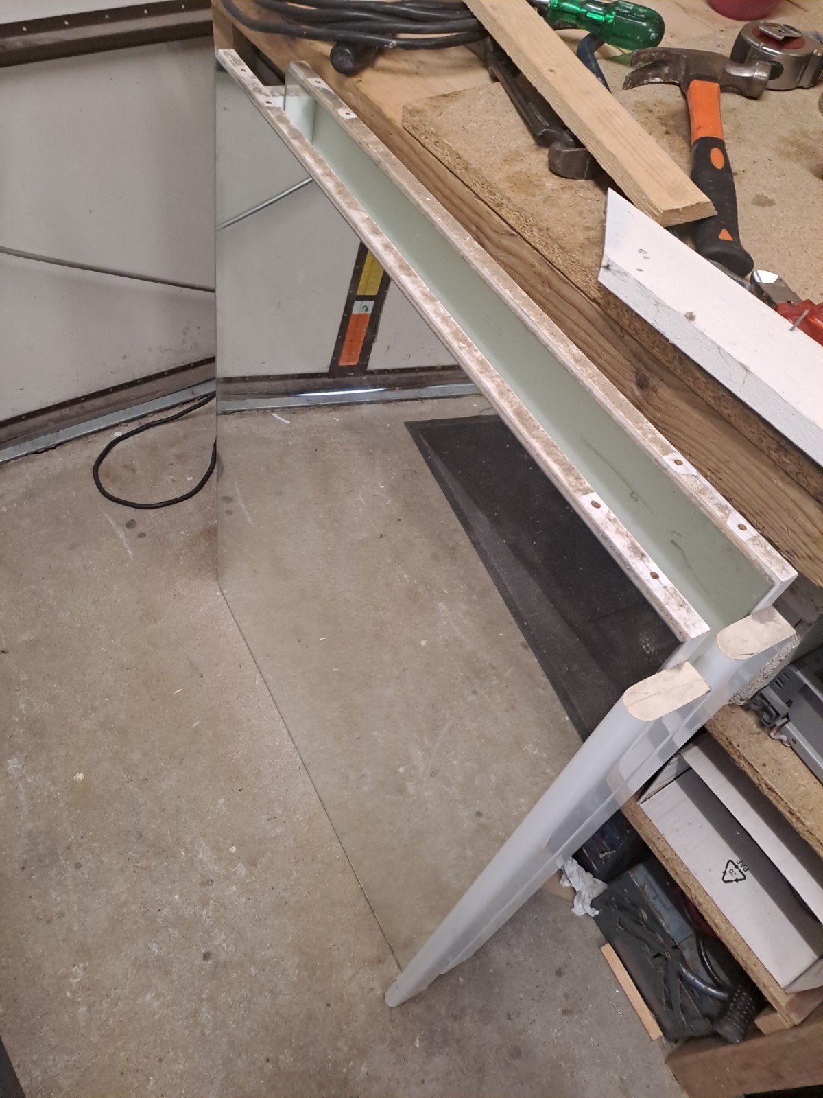 Gratis afhalen 2 spiegels, Doe-het-zelf en Verbouw, Metalen, Ophalen