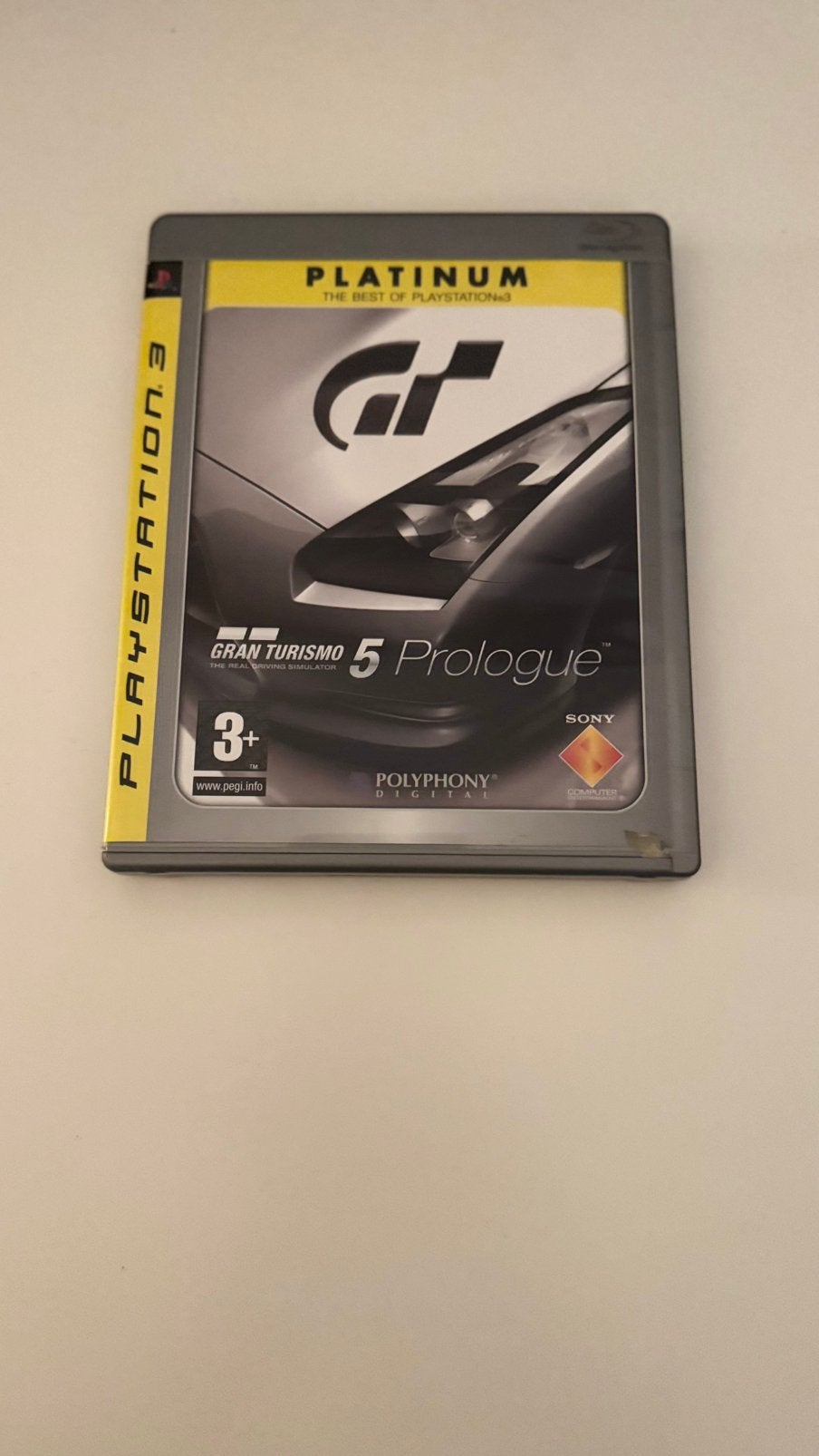 Gran turismo 5 Prologue Platinum Ps3 IN GOEDE STAAT, 1 speler, Racen en Vliegen, Ophalen of Verzenden, Zo goed als nieuw