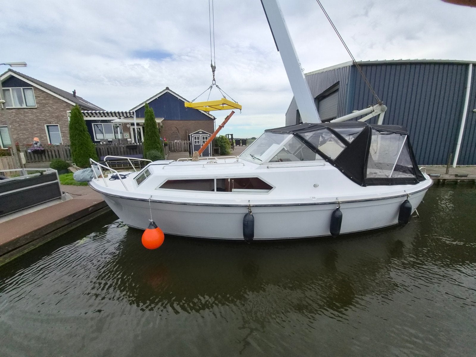 Noorse Spitsgatter Motor boot, kajuit boot - Compleet en Vaa, Watersport en Boten, Ophalen of Verzenden