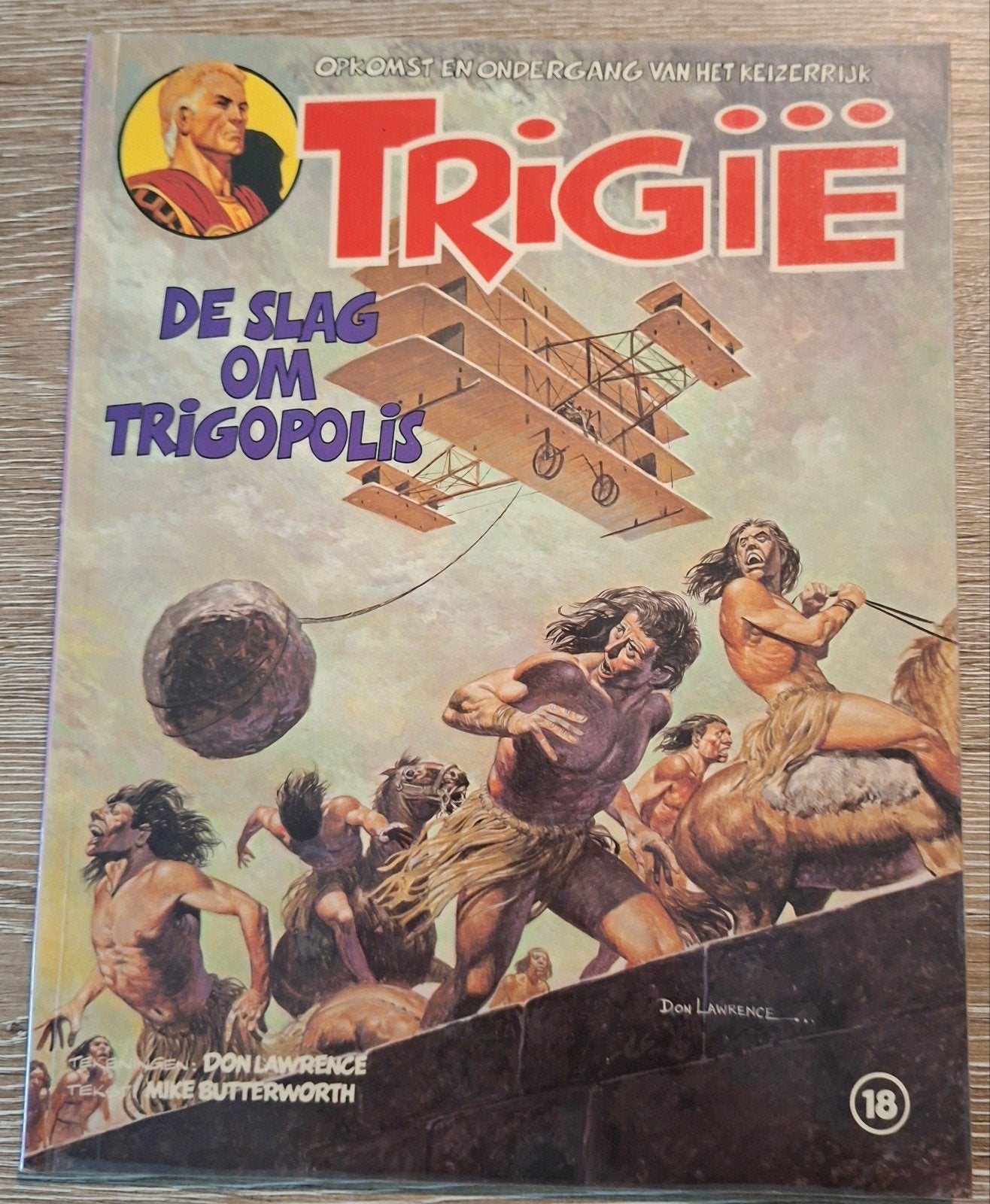 Trigië: nr 18, Eén stripboek, Ophalen of Verzenden, Gelezen