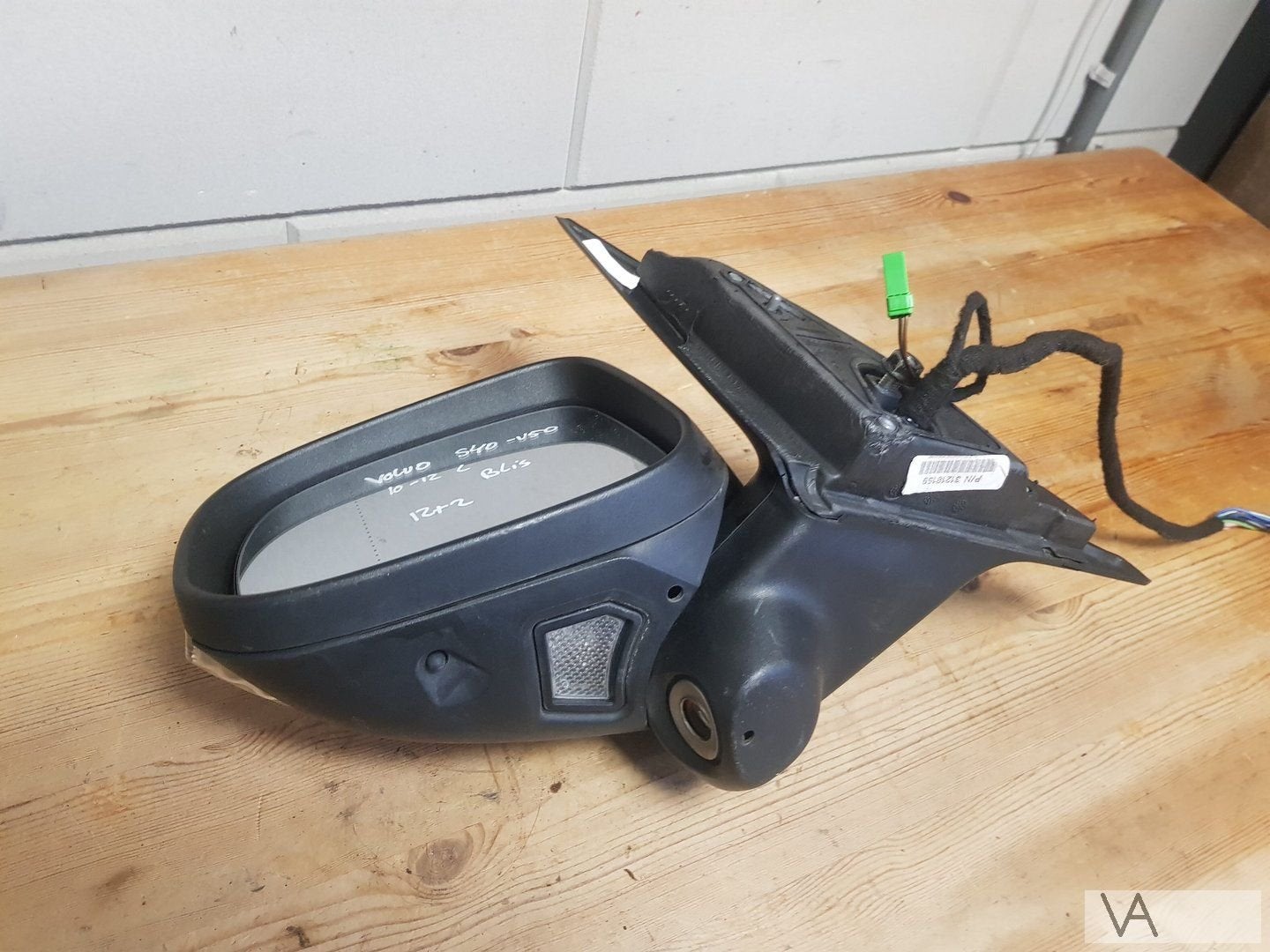 Volvo S40 V50 2009 - 2012 spiegel links BLIS camera €200, Gebruikt, -, -, Ophalen of Verzenden