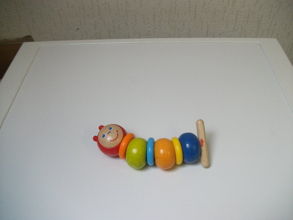 Kronkelworm Haba, Kinderen en Baby's, Speelgoed | Houten speelgoed, Ophalen of Verzenden, Gebruikt