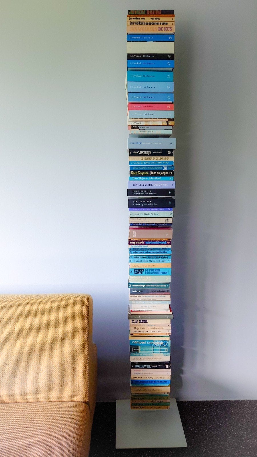 Sapiens High boekenstandaard boekenkast Italiaans design (3), Huis en Inrichting, Ophalen, Minder dan 50 cm, 200 cm of meer, Nieuw
