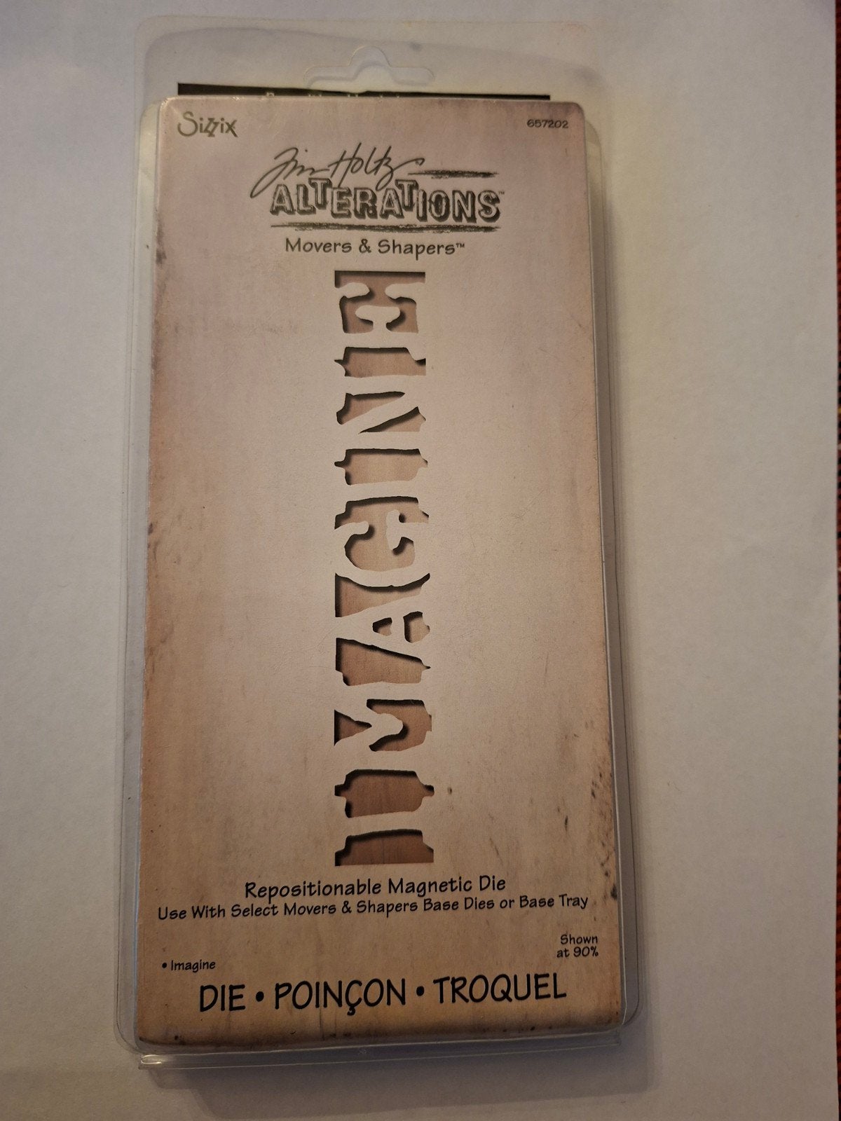 Nieuw: Tim Holtz Sizzix Alterations Movers & Shapers snijmal, Geschikt voor snijden, Gereedschap of Toebehoren, Nieuw, Overige merken