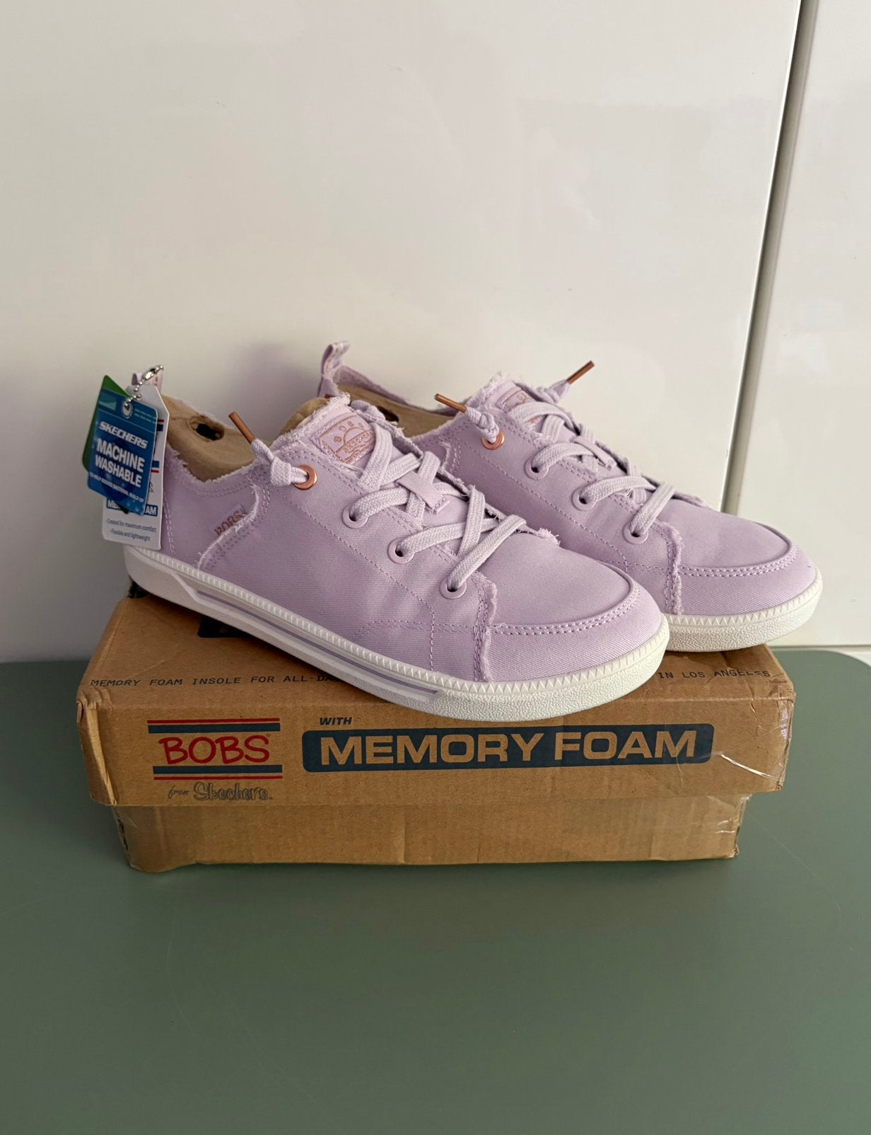 Skechers BOBS lila sneakers NIEUW, Overige kleuren, Nieuw, Ophalen of Verzenden, Sneakers of Gympen