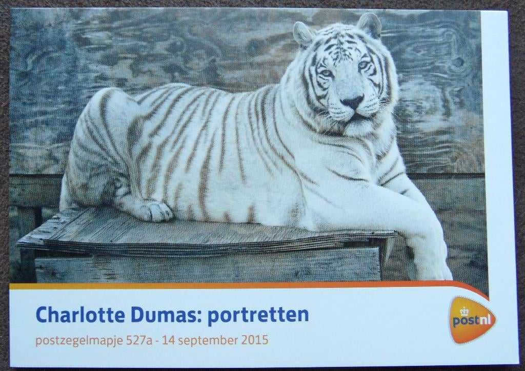 Postzegelmapje 527a - Charlotte Dumas – dierenportretten, Ophalen of Verzenden, Postfris