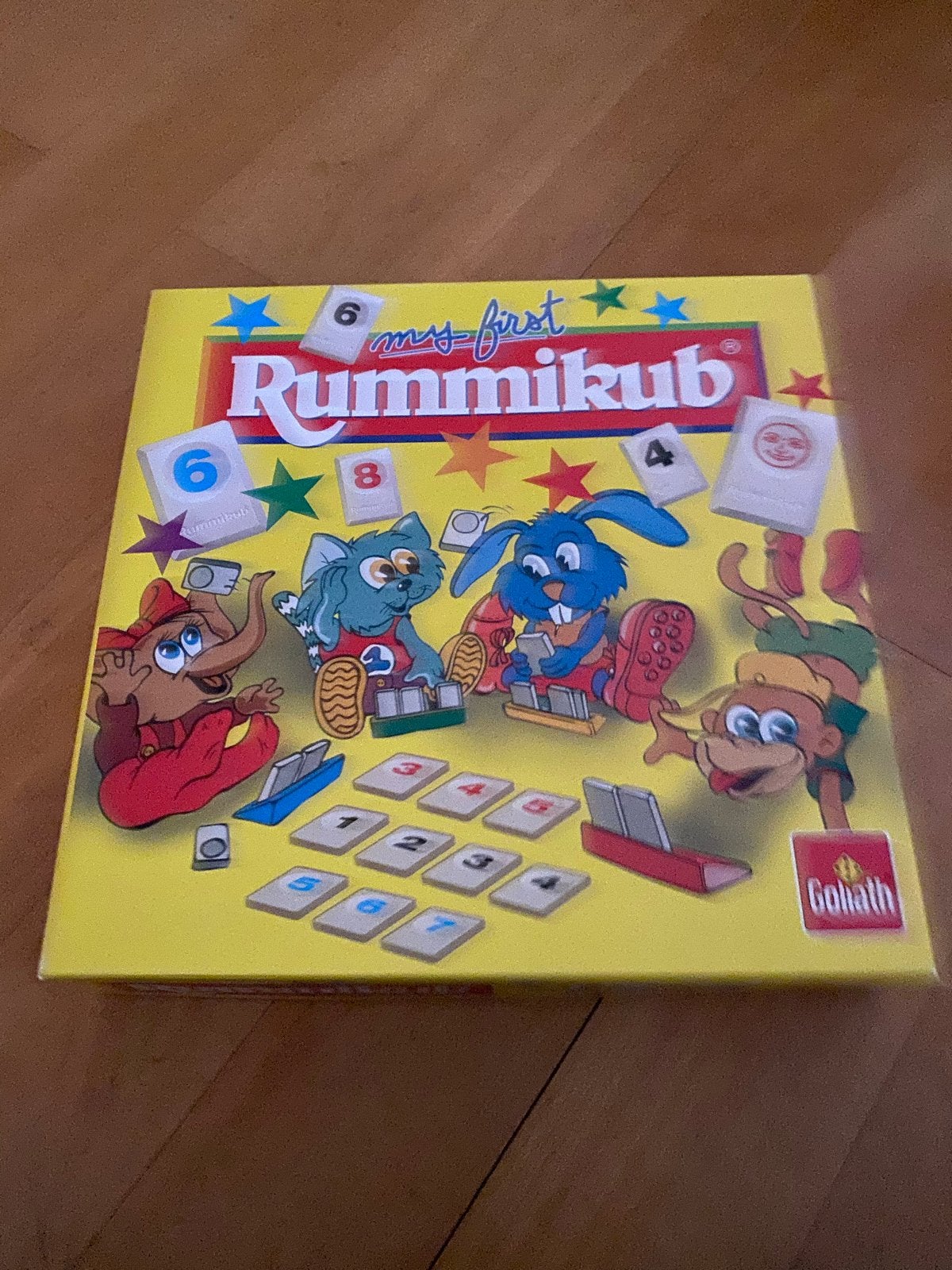 My First Rummikub - Educatief cijferspel voor jonge kinderen, Hobby en Vrije tijd, Drie of vier spelers, Ophalen, Zo goed als nieuw