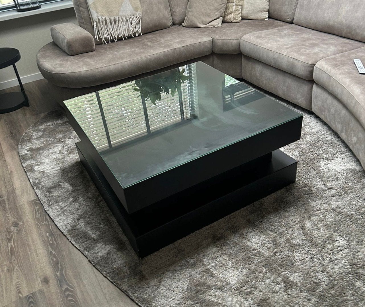 Salontafel Zen Lifestyle - Hotel Chique Interieur, Ophalen, Gebruikt, Vierkant, 50 tot 100 cm