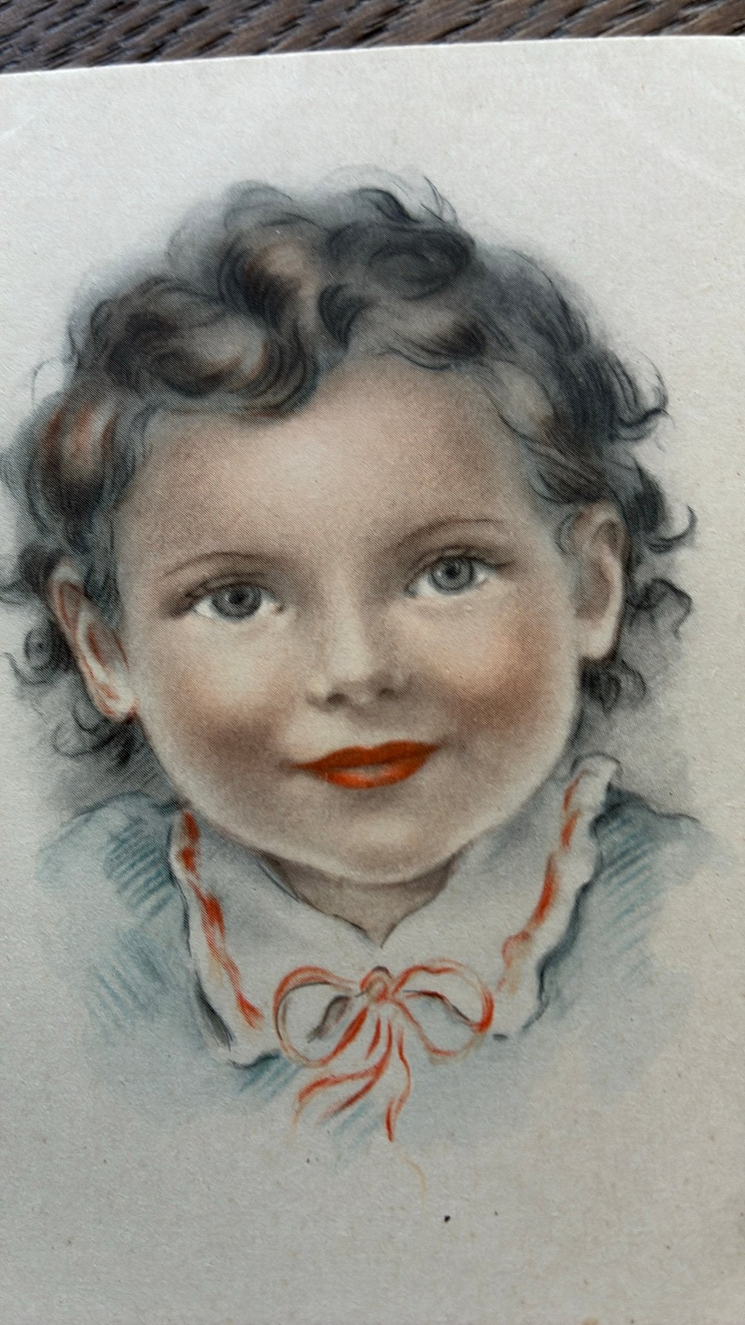 3 mooie meisjes portretjes., Ophalen of Verzenden, Ongelopen, Kinderen
