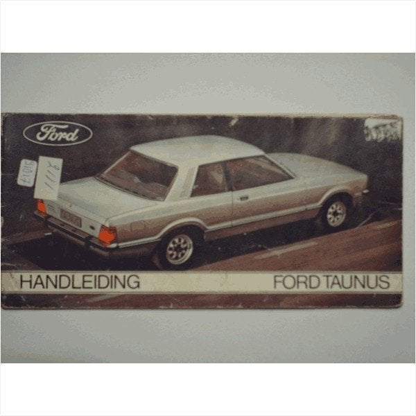 Ford Taunus Instructieboekje 1975 #1 Nederlands, Ophalen of Verzenden