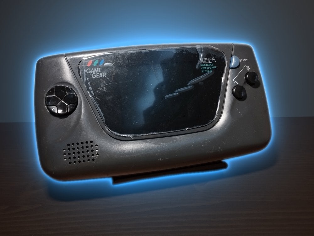Sega Gamegear met IPS scherm met USB-C, Ophalen of Verzenden, Refurbished, Met 1 controller, Game Gear