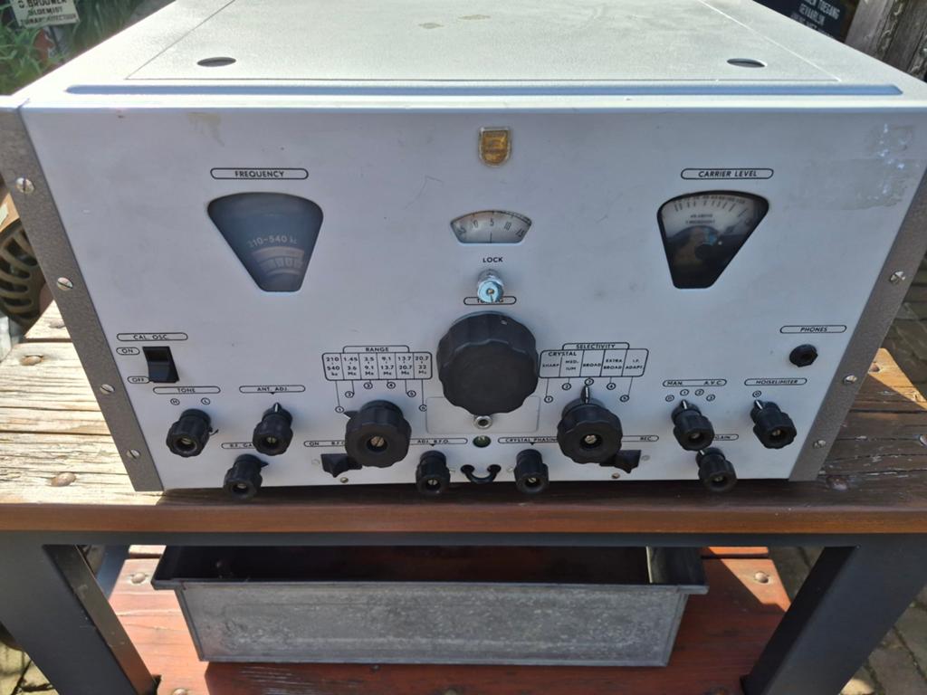 Philips  BX 925 A/15 Wereldontvanger / scheepsradio, Audio, Tv en Foto, Radio's, Ophalen, Gebruikt, Wereldontvanger