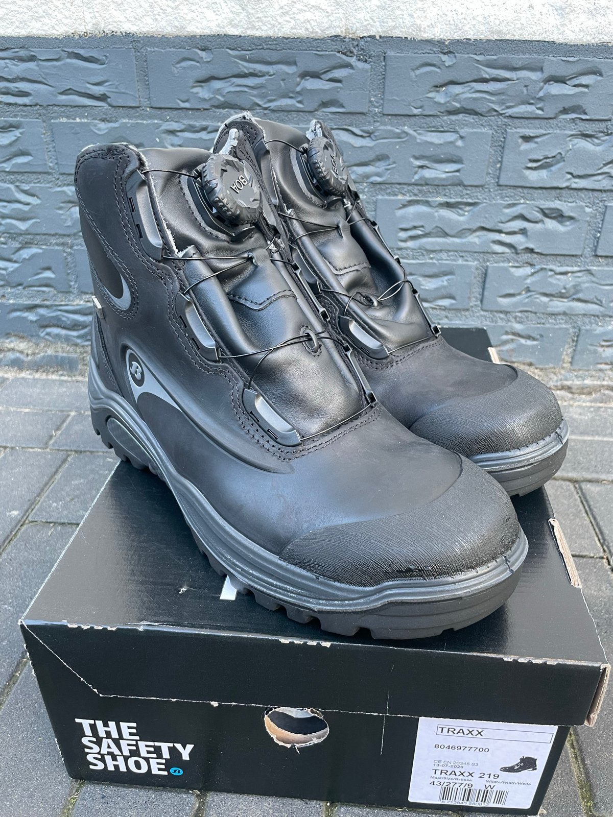 Nieuwe Bata Industrials TRAXX 219 Werkschoenen Maat 43, Zwart, Nieuw, Ophalen of Verzenden, Werkschoenen