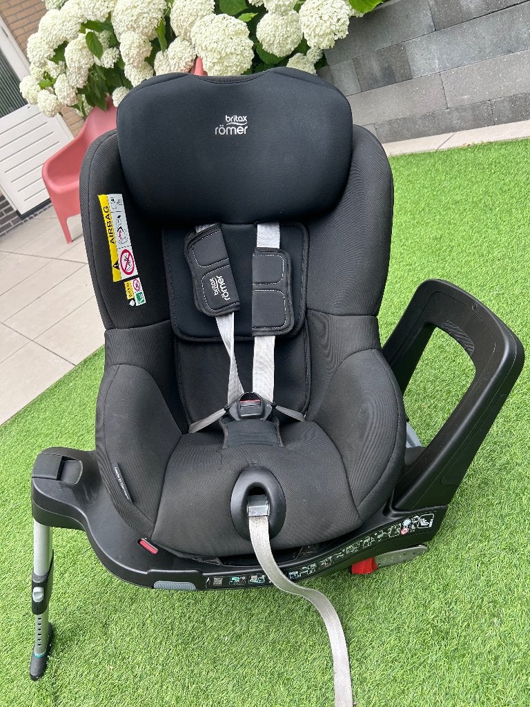 Britax Römer Dualfix I-size draaibare autostoel, Ophalen, Romer, Verstelbare rugleuning, 0 t/m 18 kg