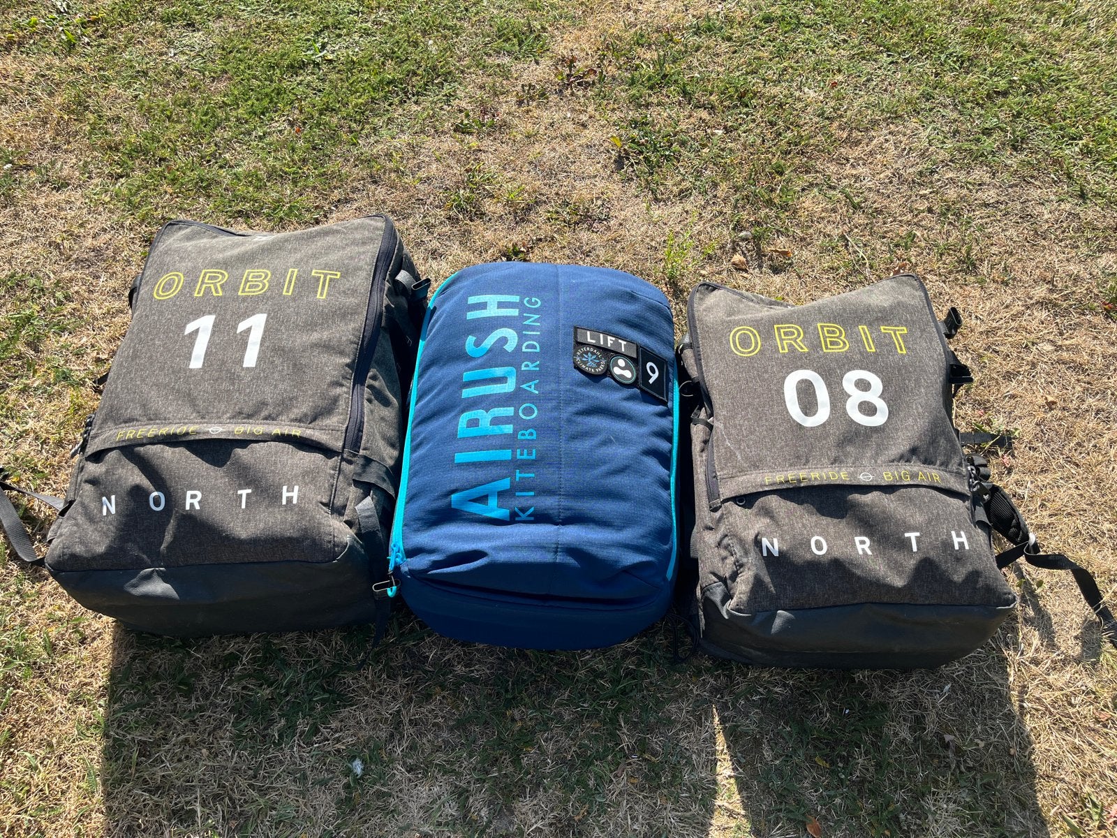 Complete Kitesurf Set: North Orbit & Airush Lift Kites, Watersport en Boten, Kitesurfen, Ophalen, Gebruikt, Kitesurf-set, Twintip