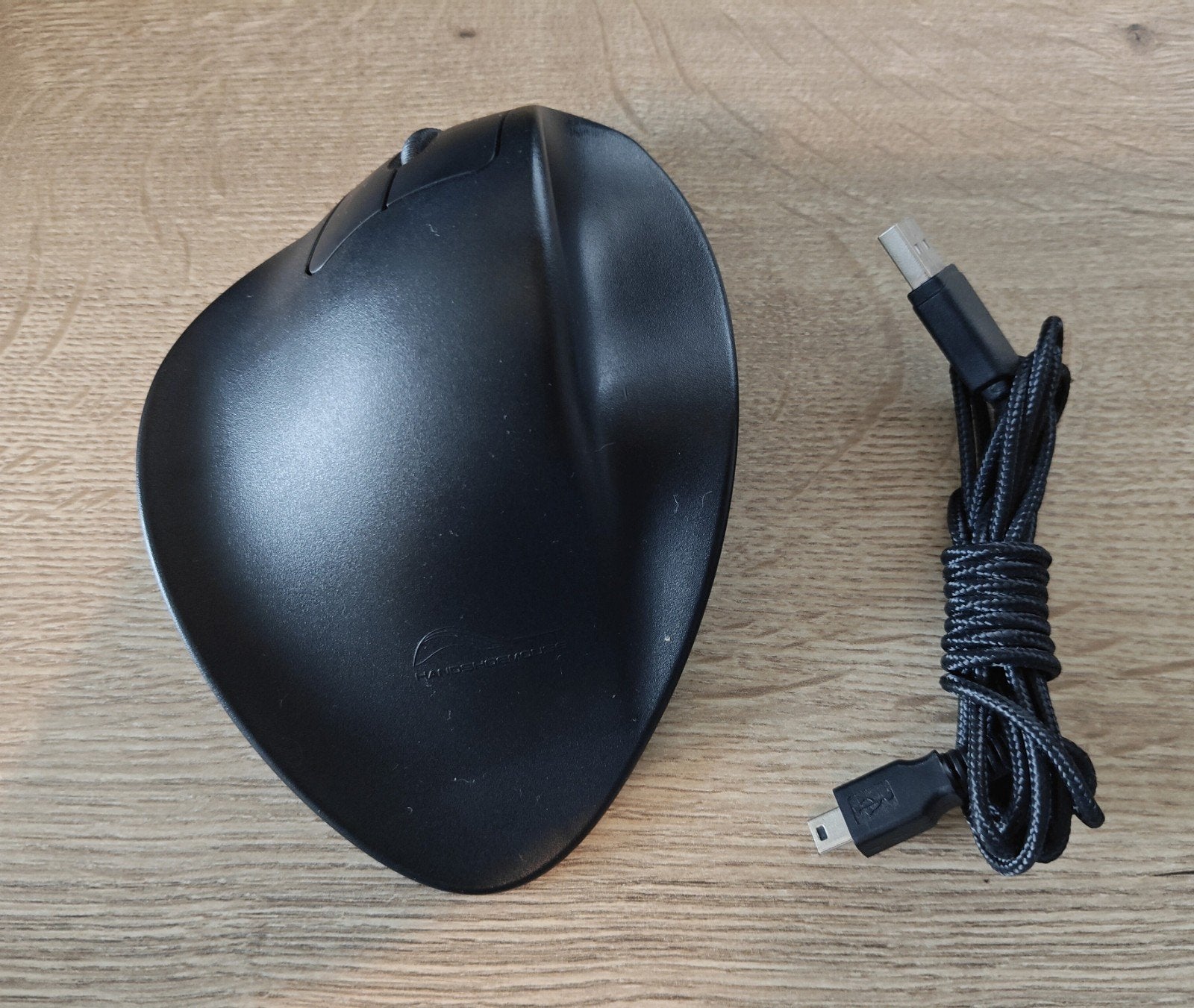 Ergonomische Muis Linkshandig (Handshoemouse), Computers en Software, Muizen, Muis, Gebruikt, Ergonomisch, Linkshandig