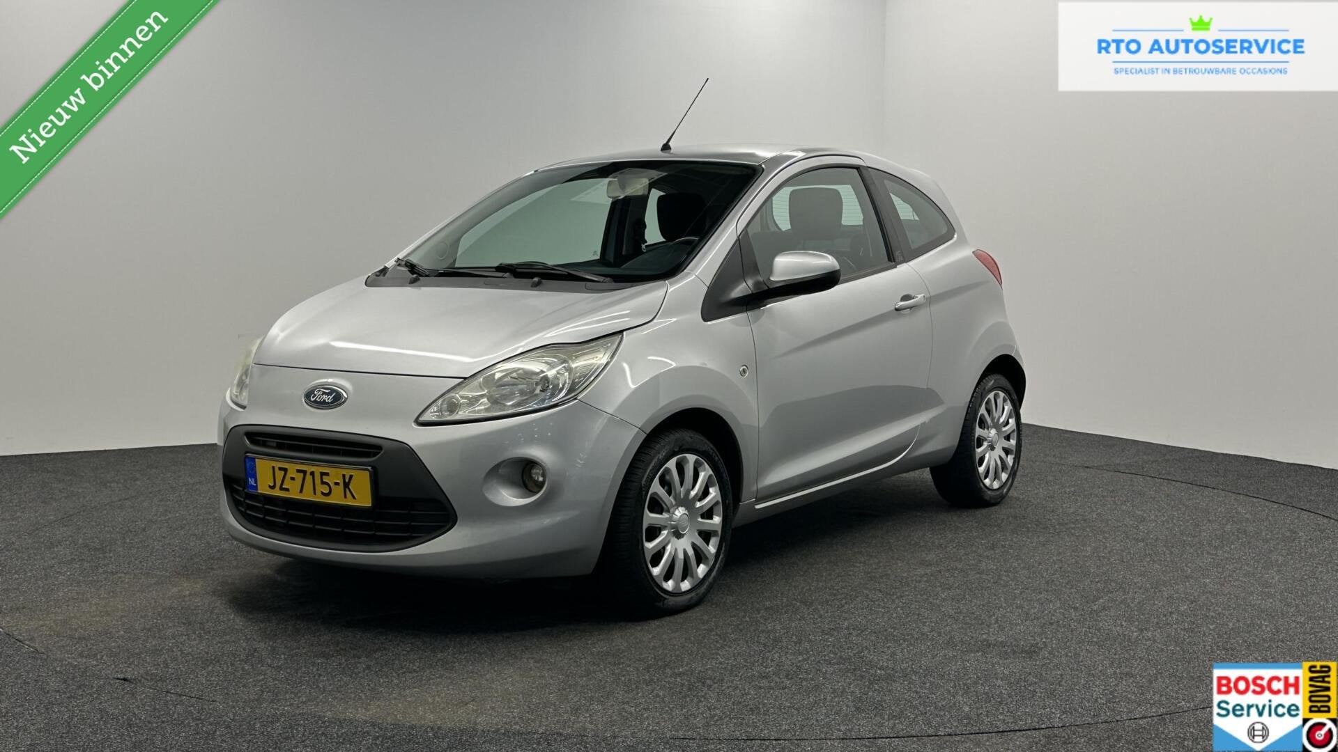 Ford Ka 1.2 Trend AIRCO STUURBEKRACHTIGING., Voorwielaandrijving, Stof, Gebruikt, 1242 cc