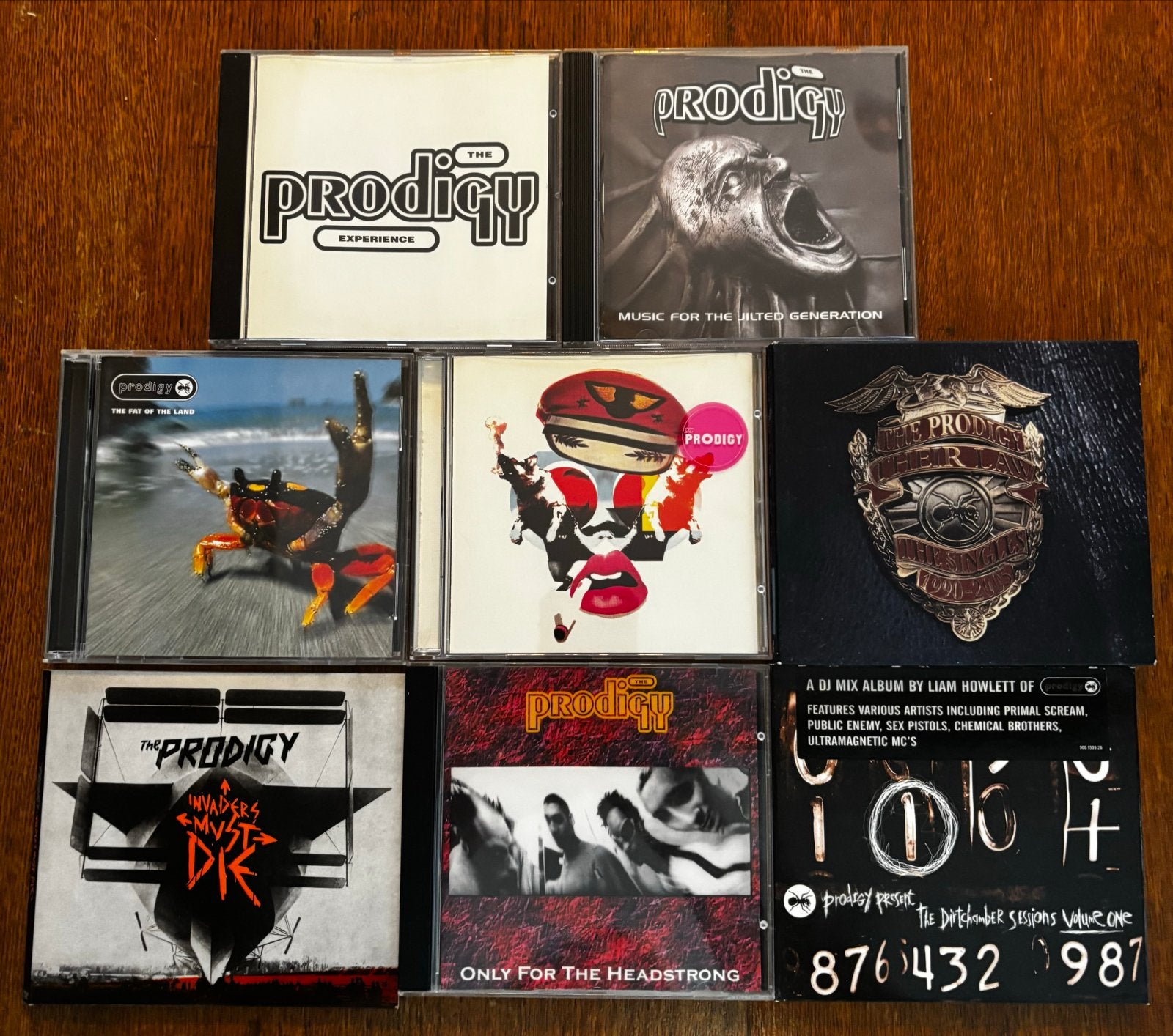 The Prodigy CD Collectie - Diverse Albums en Singles, Dance, Ophalen of Verzenden, Zo goed als nieuw, Verzamelalbum
