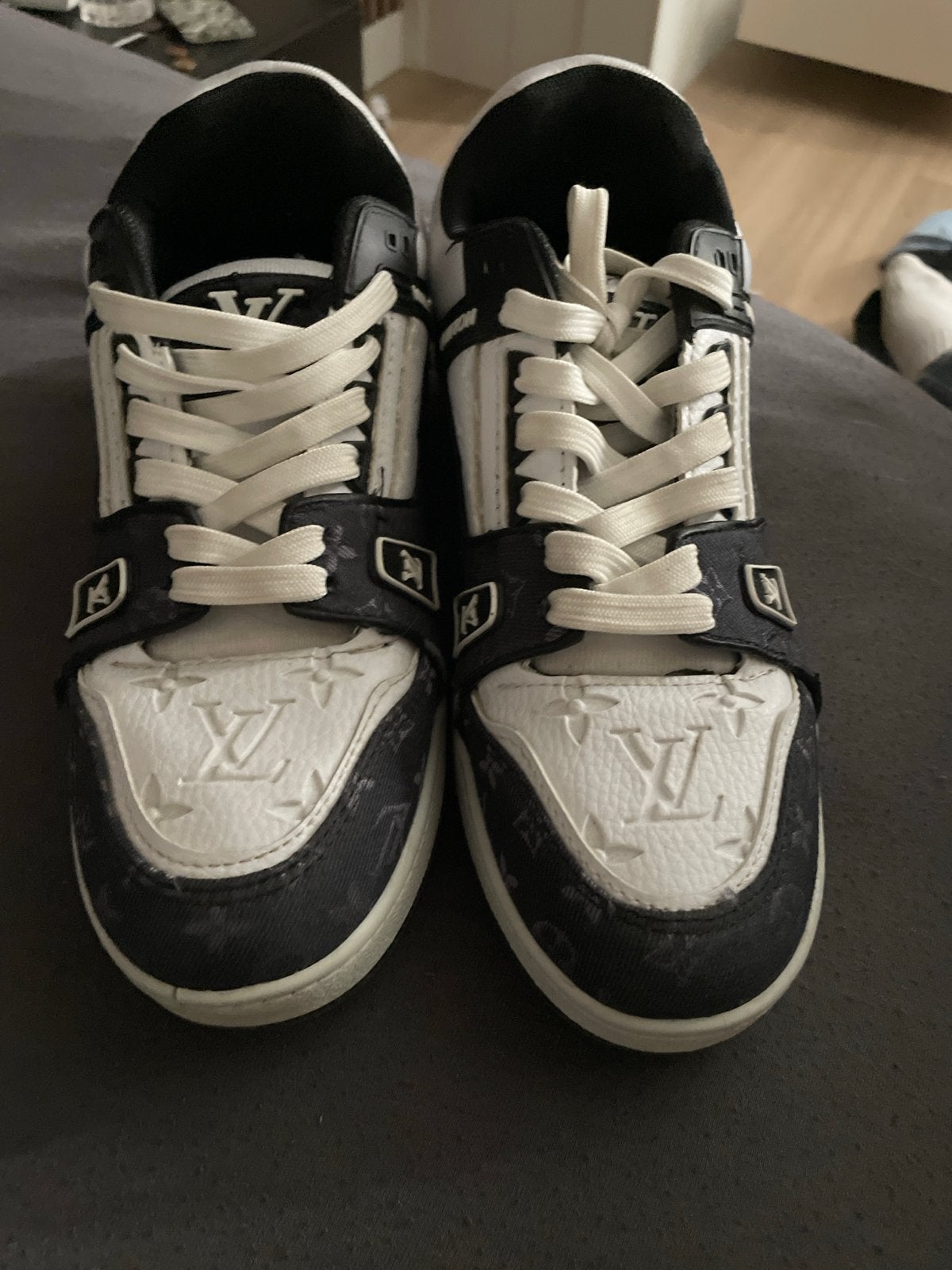 Nette schoenen louis vuitton- Zo goed als nieuw, Verzenden, Zo goed als nieuw, Zwart, Veterschoenen