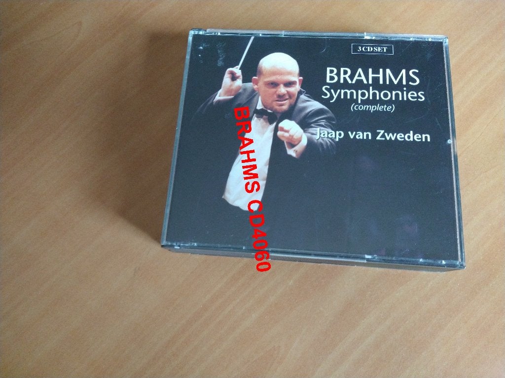 3-CD-set Jaap van Zweden - Brahms Symphonies (complete), Ophalen of Verzenden, Classicisme, Zo goed als nieuw, Kamermuziek
